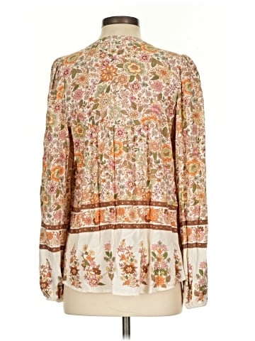 Blu Pepper Long Sleeve Blouse (view 2)