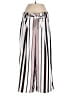 Cynthia Rowley TJX 100% Polyester Stripes White Casual Pants Size S - photo 1