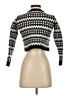 La Ligne Argyle Green Turtleneck Sweater Size XS - photo 2