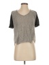 Helmut Lang Gray Short Sleeve Top Size P (petite) - photo 1
