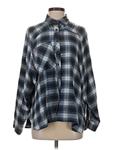 BDG Long Sleeve Button-Down Shirt (view 1)