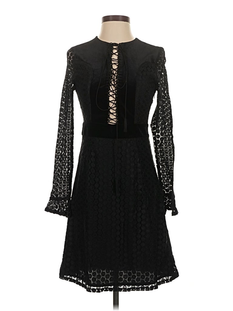 Pre-owned Foxiedox Cocktail Dress In Black