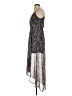 Sienna Sky 100% Polyester Paisley Gray Cocktail Dress Size XS - photo 5