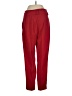 Express 100% Polyester Red Casual Pants Size 2S - photo 2