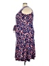Leota Print Blue Casual Dress Size XXL - photo 5