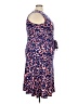 Leota Print Blue Casual Dress Size XXL - photo 4