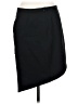 Mason Solid Black Casual Skirt Size 4 - photo 2