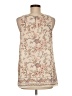 Max Studio 100% Polyester Tan Ivory Sleeveless Blouse Size M (estimated) - photo 2