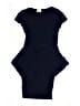 Un Deux Trois Solid Blue Dress Size 14 - photo 1