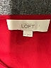 Ann Taylor LOFT 100% Polyester Red Short Sleeve Blouse Size M - photo 7