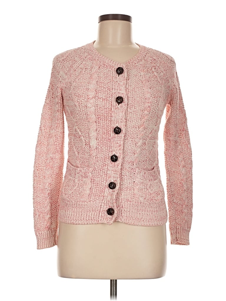 Pre-owned Jack Wills Cardigan Sweater In Pink