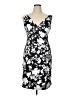 Connected Apparel Black Cocktail Dress Size 14 - photo 1