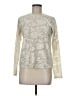 Splendid Ivory Long Sleeve Turtleneck Size M - photo 1