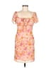 Primark Paisley Orange Cocktail Dress Size 6 - photo 1