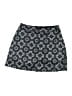 Ekouaer 100% Polyester Graphic Gray Casual Skirt Size L - photo 1