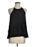 Crosby 100% Polyester Black Sleeveless Blouse Size M - photo 1