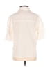 Unbranded 100% Cotton Polka Dots Ivory White Short Sleeve Blouse Size S (estimated) - photo 2