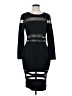 K Too Graphic Black Cocktail Dress Size S (estimated) - photo 1