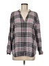Soft Joie Gray Long Sleeve Blouse Size M - photo 1