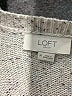 Ann Taylor LOFT Outlet Gray Pullover Sweater Size M - photo 7