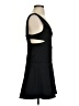 BCBGMAXAZRIA 100% Polyester Solid Black Cocktail Dress Size 0 - photo 4