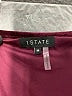 1.State Burgundy Cocktail Dress Size M - photo 7