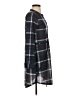 Assorted Brands Plaid Gray Casual Dress Size S - photo 4