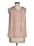 The Limited 100% Polyester Tan Sleeveless Blouse Size M - photo 2