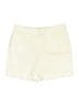 Lands' End Solid Ivory Khaki Shorts Size 8 - photo 1
