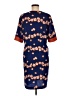 Unbranded Floral Blue Casual Dress Size M (estimated) - photo 2