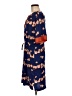 Unbranded Floral Blue Casual Dress Size M (estimated) - photo 5