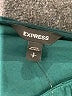 Express 100% Polyester Green Long Sleeve Blouse Size S - photo 7