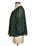 Camilla Tree 100% Polyester Green 3/4 Sleeve Blouse Size S - photo 5