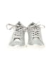 Just Fab Silver Gray Sneakers Size 6 1/2 - photo 2