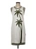 J. McLaughlin Tropical Gray Casual Dress Size XS - photo 1