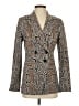 CAbi Animal Print Brown Blazer Size 4 - photo 1