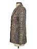 CAbi Animal Print Brown Blazer Size 4 - photo 5