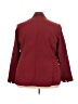 IMAN Burgundy Blazer Size 2X - photo 2
