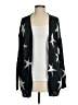 ee:some 100% Acrylic Stars Black Cardigan Size Sm - Med - photo 1
