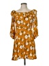 Forever Orange Casual Dress Size M - photo 1