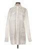 Bobbles & Lace Ivory Long Sleeve Blouse Size S - photo 1