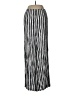 Unbranded Stripes Silver Casual Pants Size M (estimated) - photo 2
