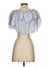 Bishop + Young 100% Rayon Blue Sleeveless Blouse Size S - photo 2