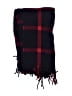 Unbranded Plaid Burgundy Black Scarf One size - photo 2
