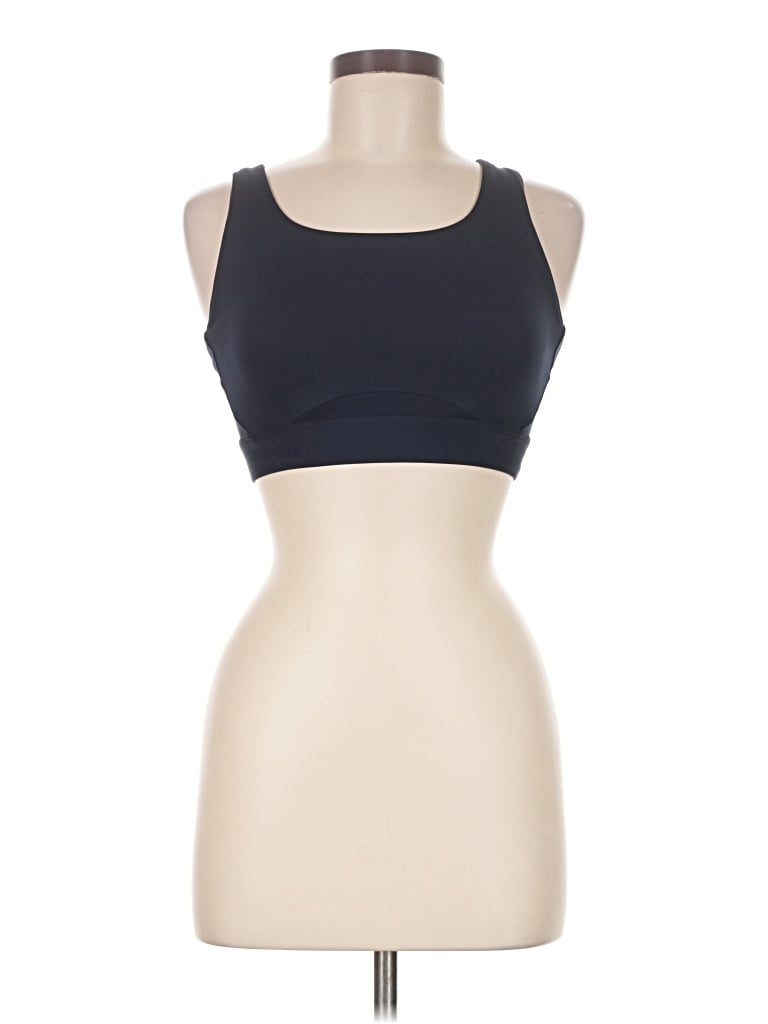 Pre-owned Athleta Sports Bra In Black