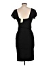 Max Studio Solid Black Cocktail Dress Size L - photo 2