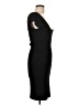 Max Studio Solid Black Cocktail Dress Size L - photo 4