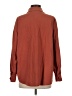 Shein Brown Long Sleeve Button-Down Shirt Size S - photo 2