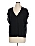 Zara Black Short Sleeve Top Size L - photo 1