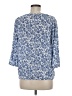 Papermoon Blue 3/4 Sleeve Blouse Size M - photo 2